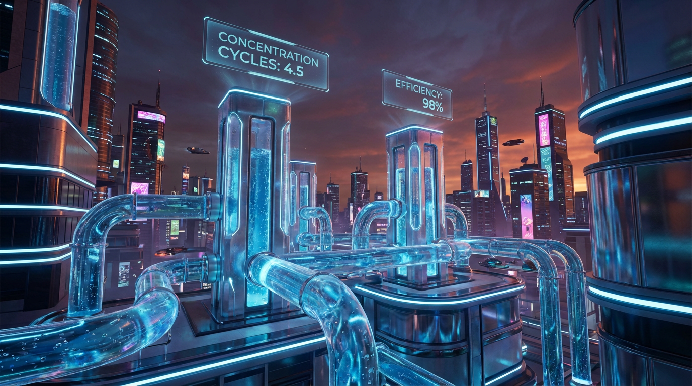 Wastewater Reduction Techniques Using Concentrated Water Circulation Technology