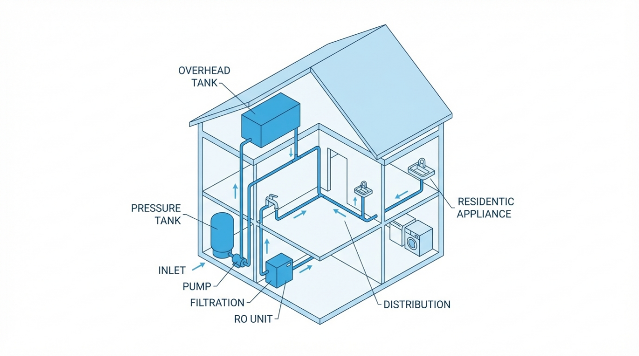 Factors Affecting Water Discharge Rate in Storage Tanks
