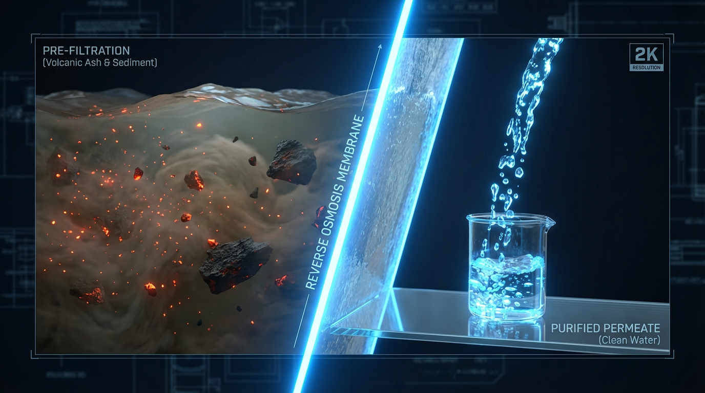 Can Reverse Osmosis Make Volcanic‑Ash–Polluted Water Safe to Drink?