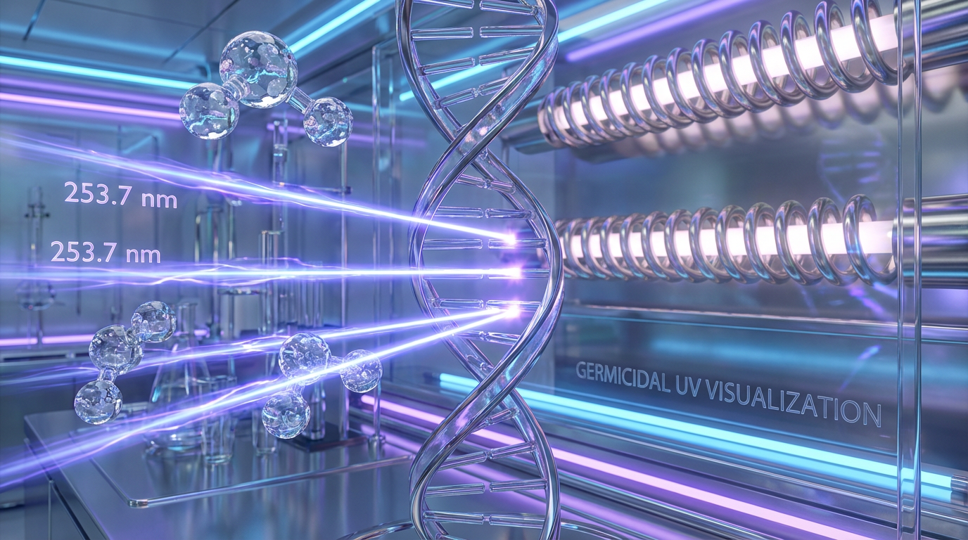 Understanding the Effectiveness of 253.7 nm Wavelength UV Lamps