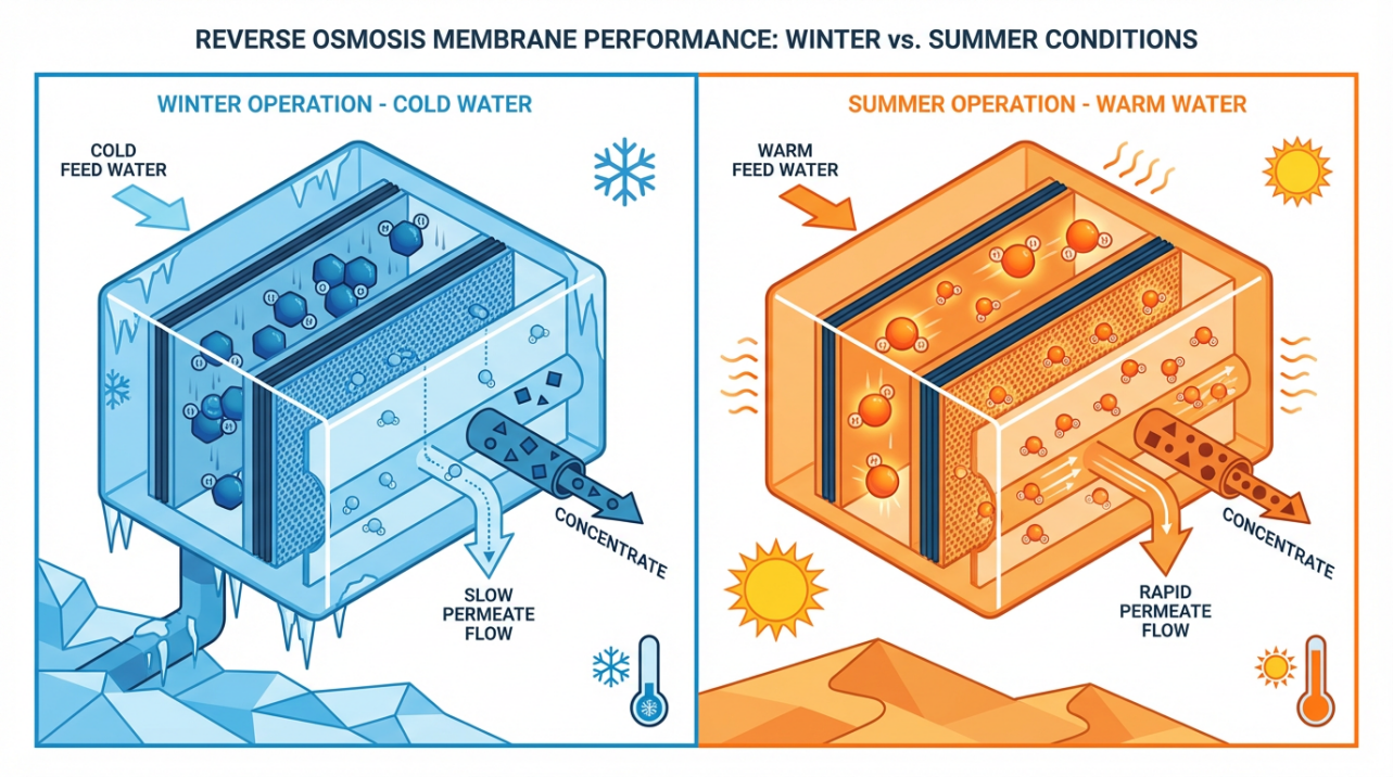 Why Reverse Osmosis Water Output Jumps in Summer