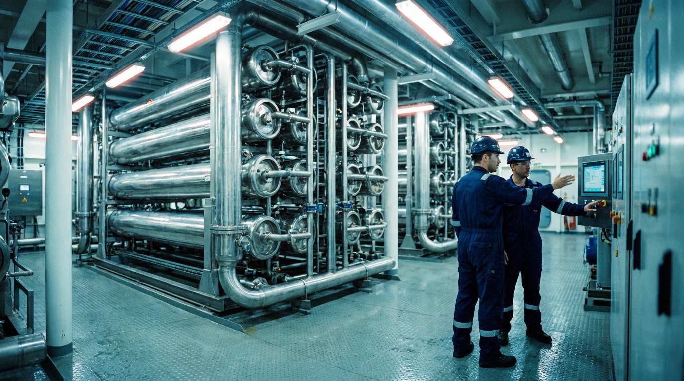 Maintaining Large RO Systems on Cruise Ships Efficiently