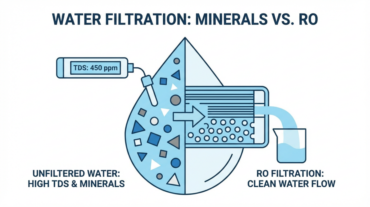 Understanding the Need for RO Systems with Low TDS Spring Water