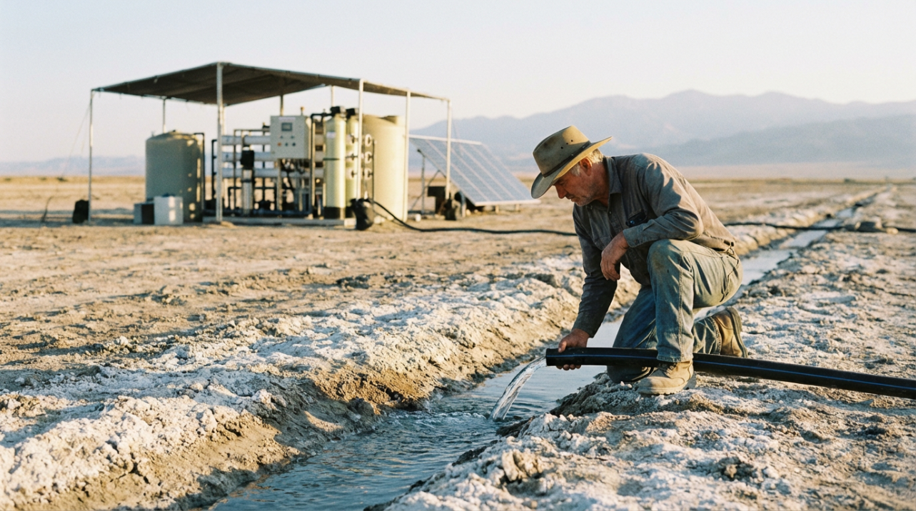 Impact of RO Wastewater Irrigation on Saline‑Alkali Soil Agriculture