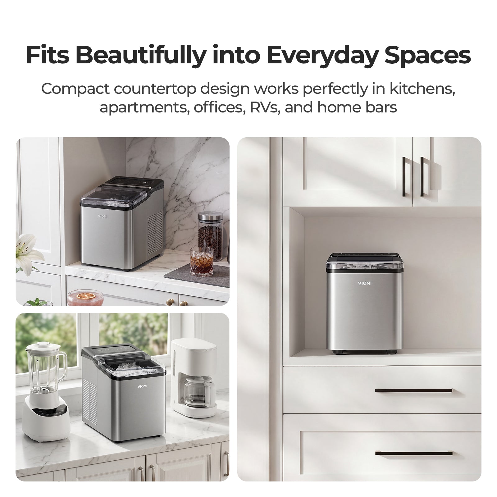 Viomi Nugget Ice Maker Countertop