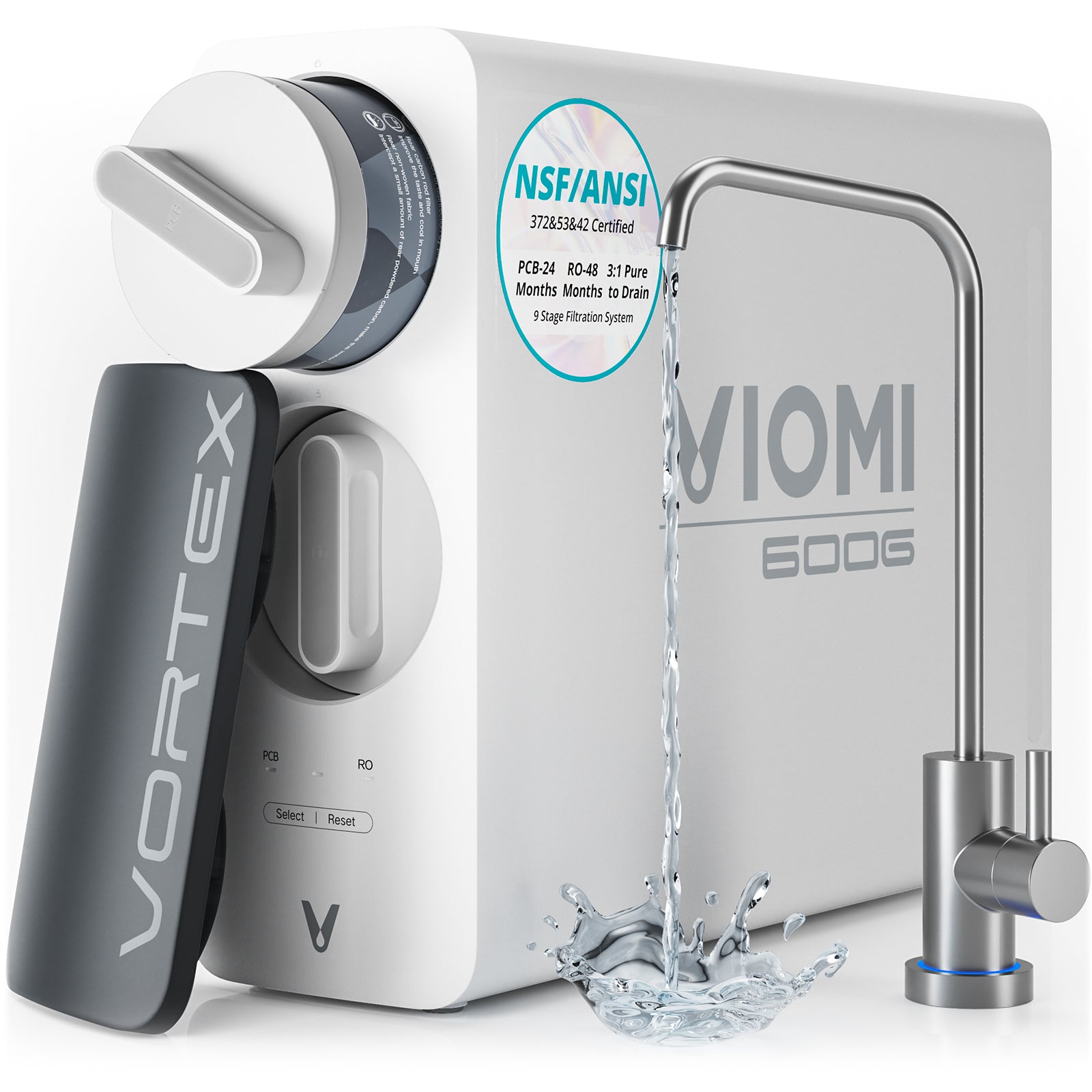 Vortex 6 Under Sink Reverse Osmosis Water Purifier