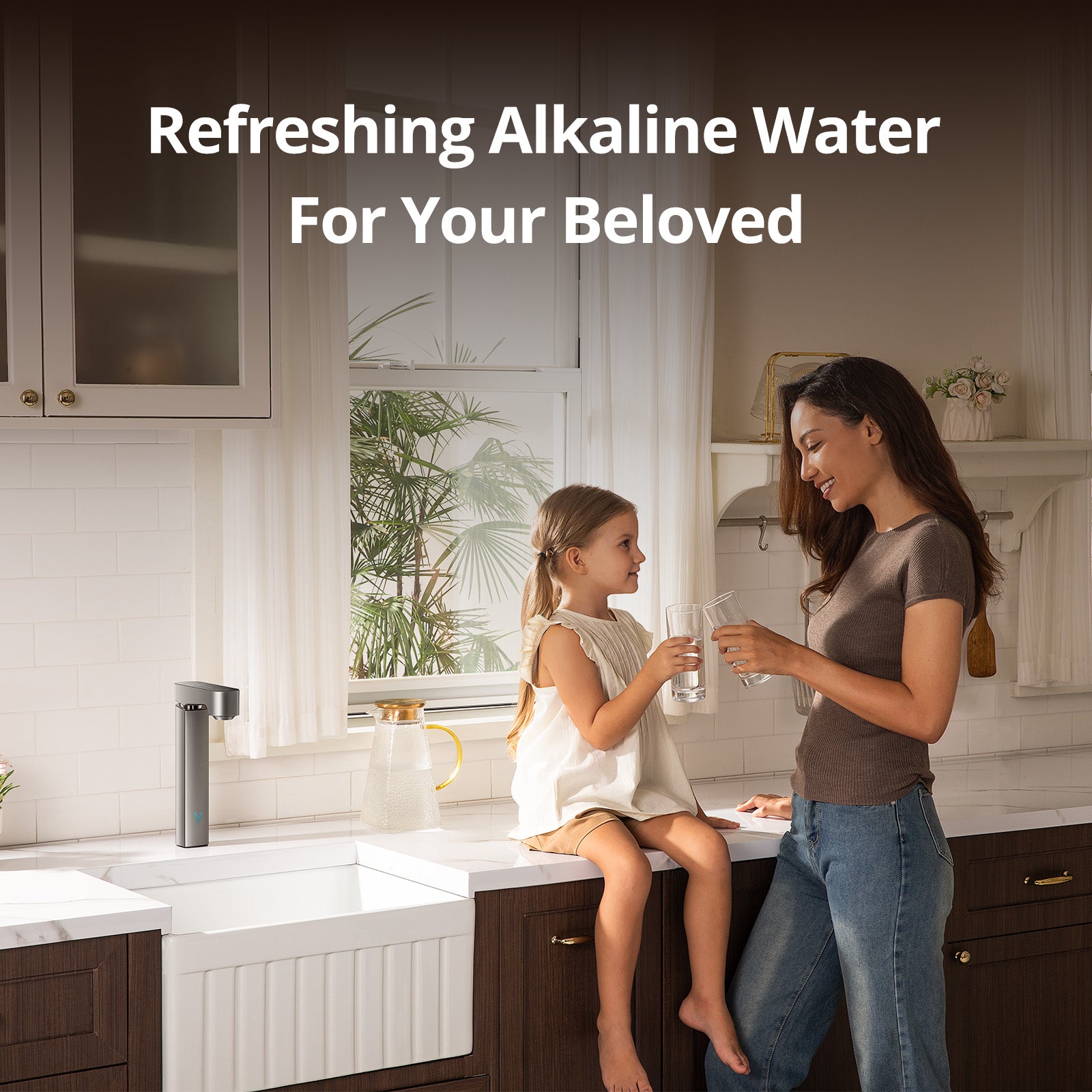 M1 Mineral Tankless Under Sink Reverse Osmosis Alkaline Water Purifier