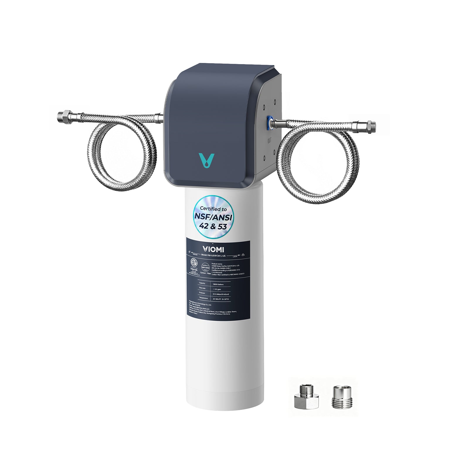 Under Sink Water Filter, 0.5 Micron Filtration System