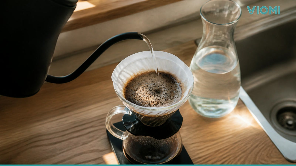 Which Under-Sink RO System Automatically Remineralizes Water for Pour-Over Coffee?