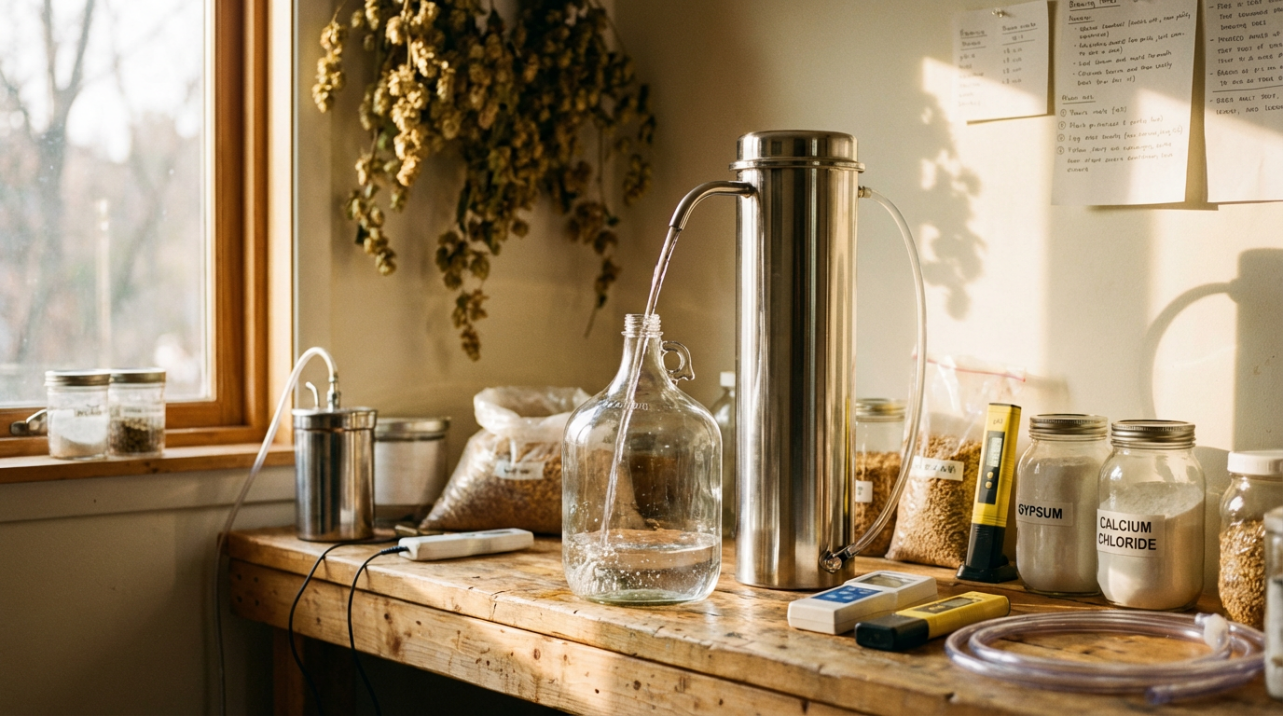 Essential Water Quality Standards for Homebrewing Craft Beer