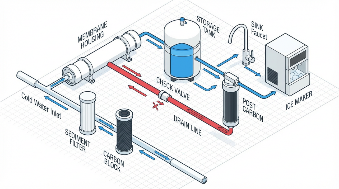 Understanding Why RO Systems Occasionally Produce Backflow