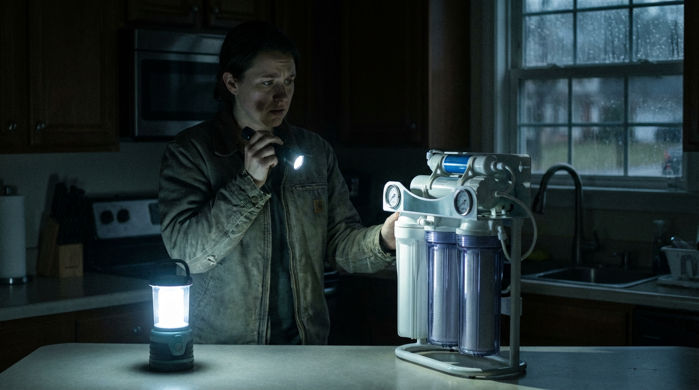 Impact of Extended Power Outages on RO Membrane Performance