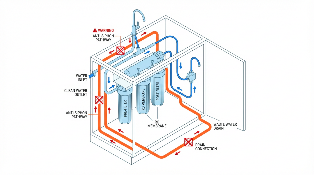 Understanding the Importance of Anti-Siphon Features in RO Systems