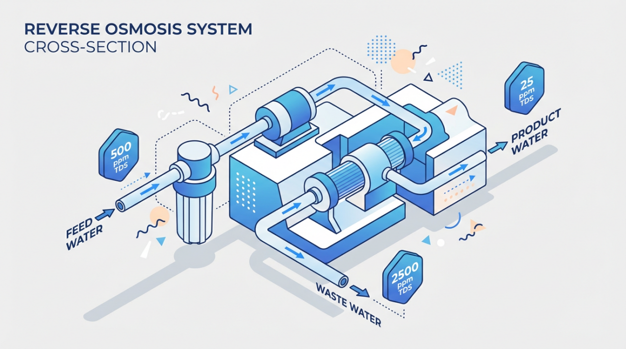 Understanding Increased TDS Values in RO Wastewater
