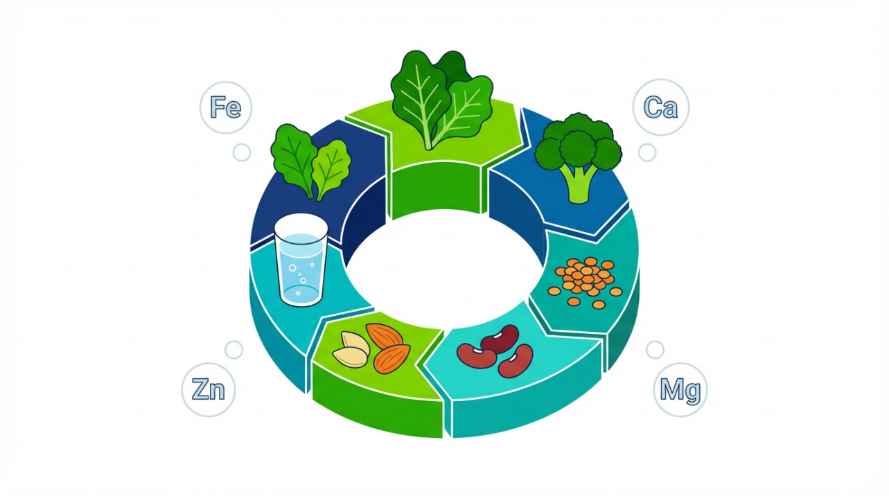 Essential Minerals for Vegetarians: Using Smart Hydration to Close the Gaps