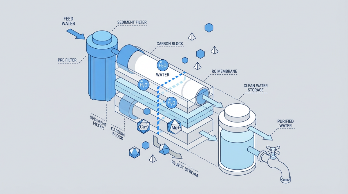 RO Systems for Hard Water: A Feasibility Guide