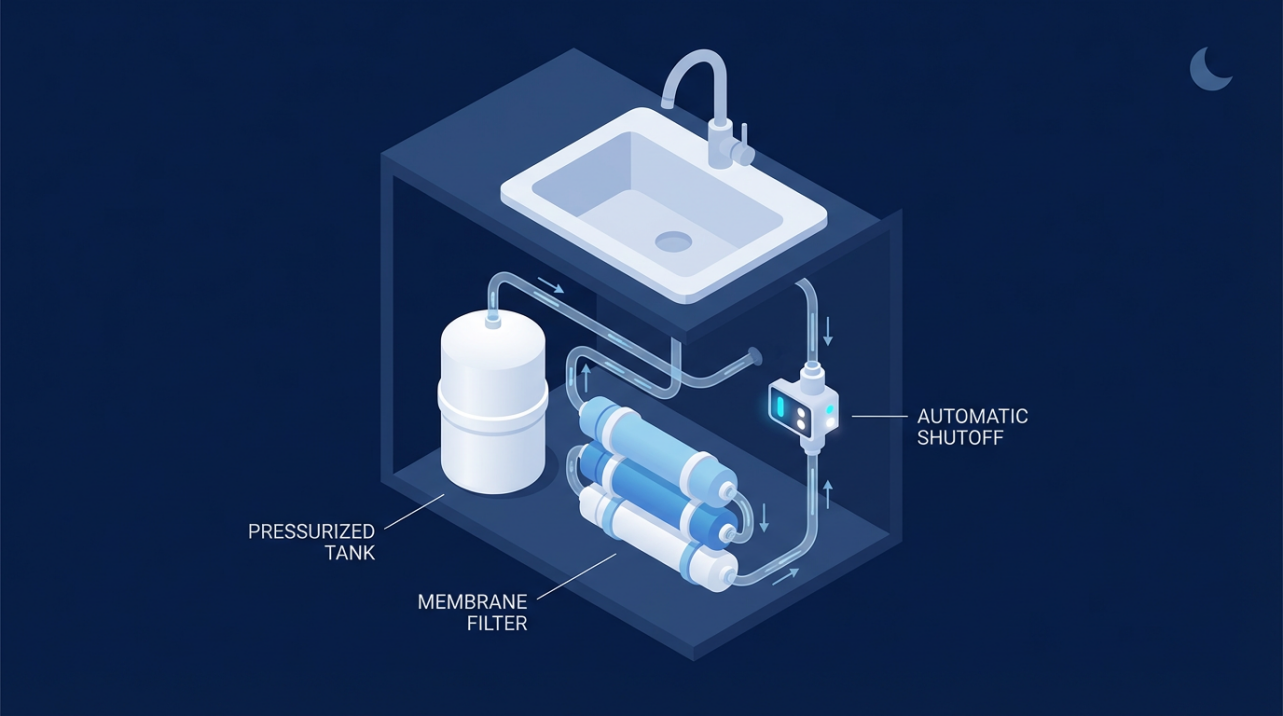 Why Your RO Water System Turns On By Itself At Night