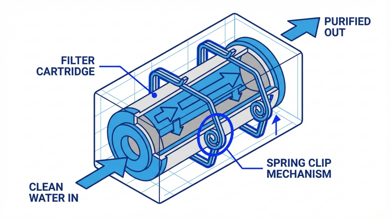 Repairing Broken Filter Clips on Home Appliances