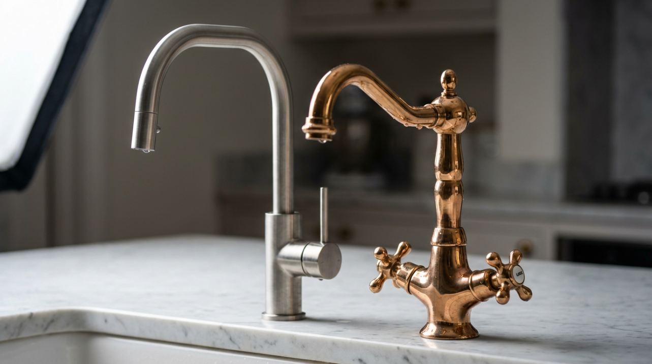 Why 304 Stainless Steel Faucets Cost More Than Copper Faucets