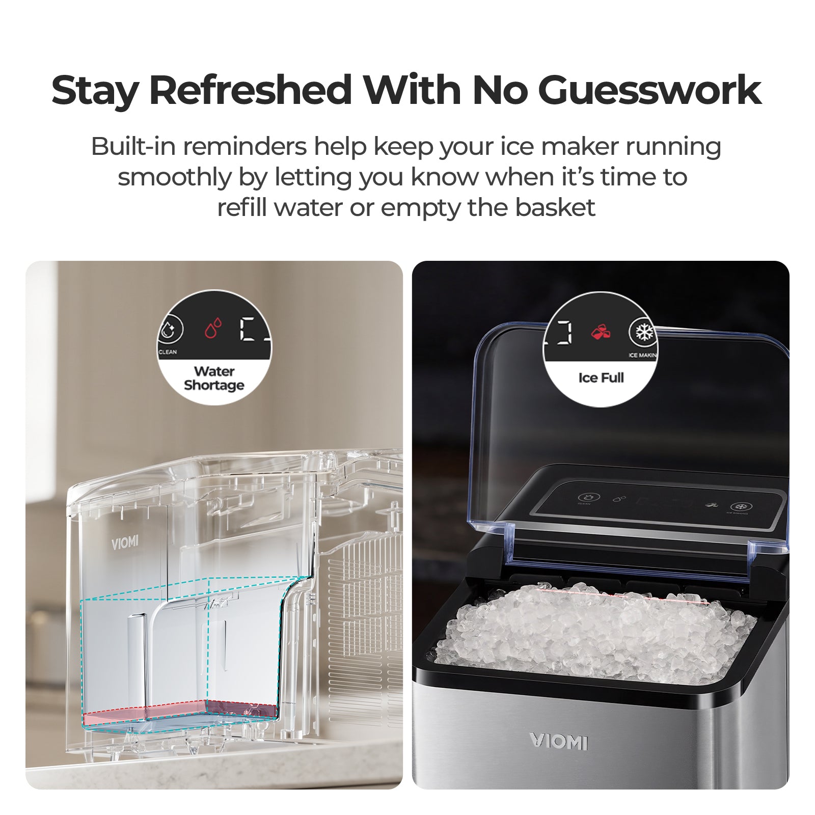 Viomi Nugget Ice Maker Countertop