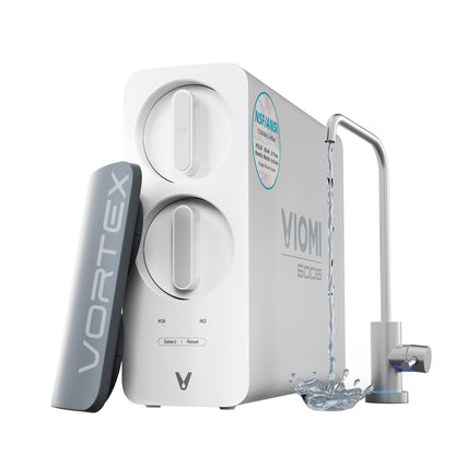 VIOMI water purifier with Vortex branding on a white background