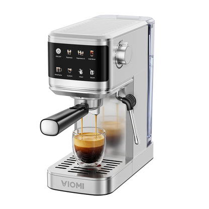 T1A Pro Espresso Machine 20 Bar, Compact Espresso Maker with Milk Frother