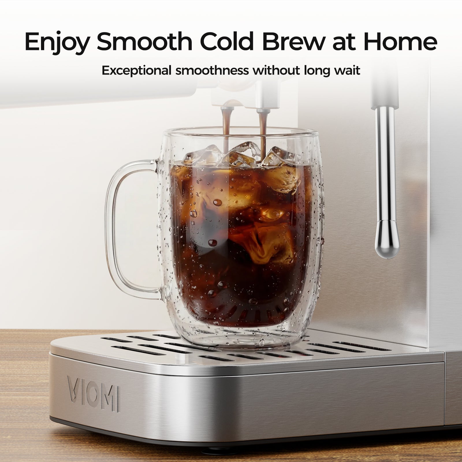 T1A Pro Espresso Machine 20 Bar, Compact Espresso Maker with Milk Frother