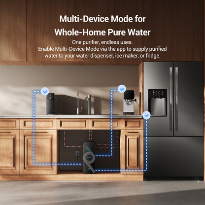 M1 Mineral Tankless Under Sink Reverse Osmosis Alkaline Water Purifier