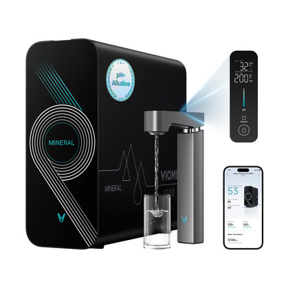Master M1 Mineral Tankless Under Sink Reverse Osmosis Alkaline Water Purifier