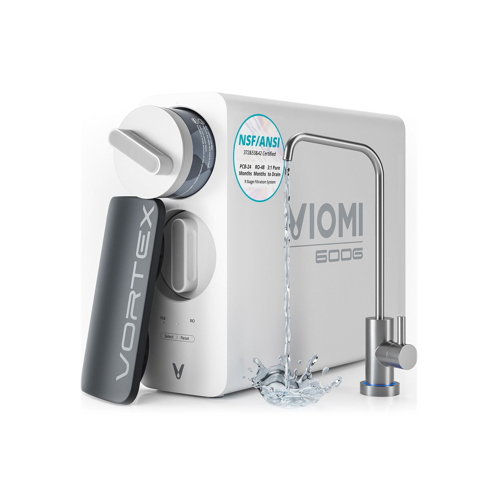 Vortex 6 Under Sink Reverse Osmosis Water Purifier