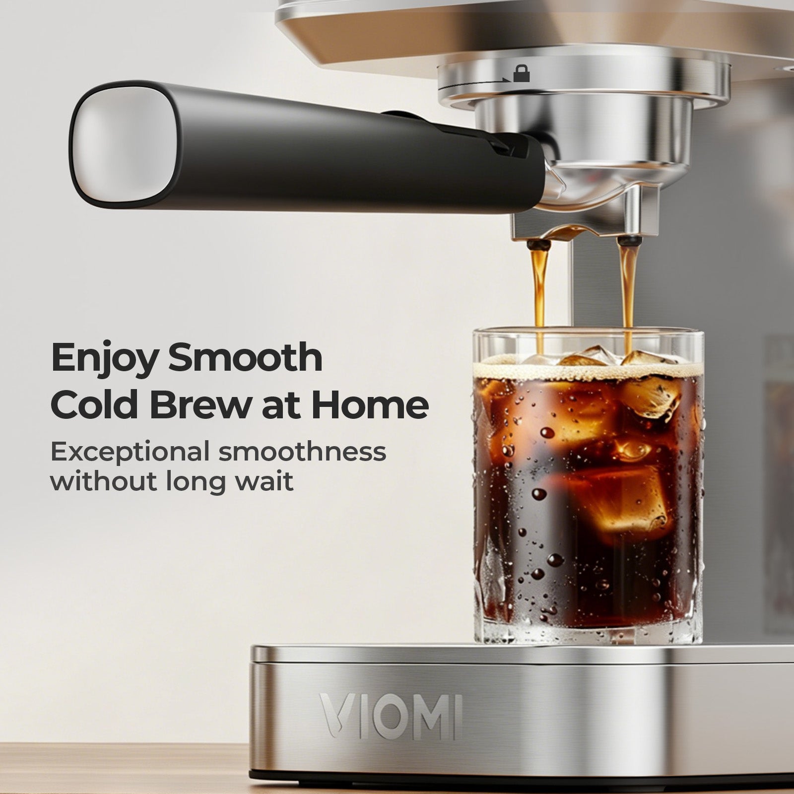 T1A Espresso Machine 20 Bar, Compact Espresso Maker with Milk Frother