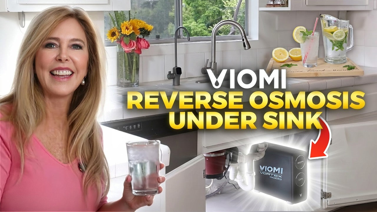 Viomi V8 Pro Reverse Osmosis Water Purifier Review丨PFAS Removed丨Smart Display