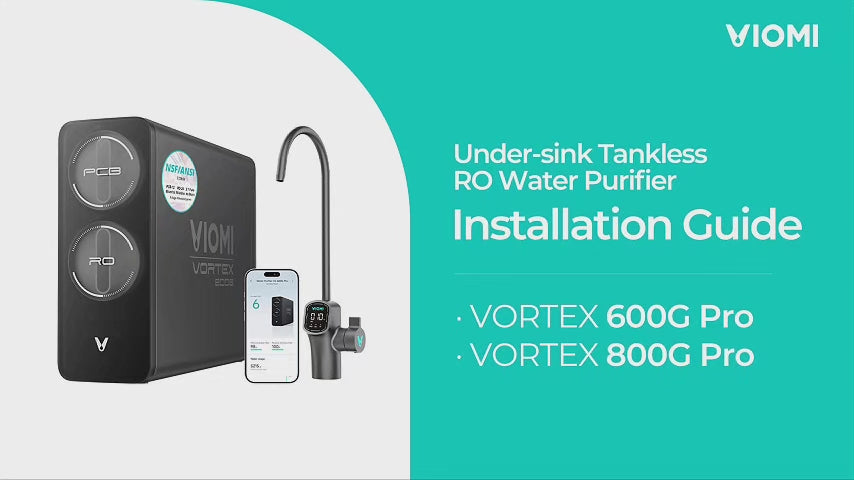 Vortex V6 Tankless Under Sink RO Water Purifier – Viomiwater